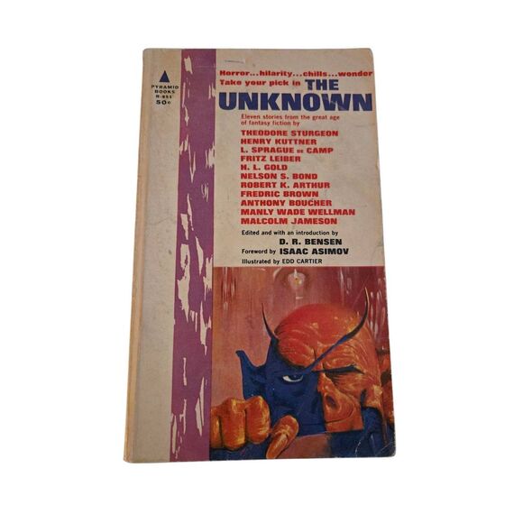 The unknown edited with introduction by D.R. Bensen - pyramid books - Picture 1 of 5